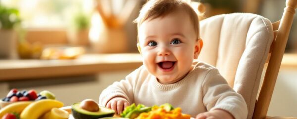 aliments à privilégier pour la croissance bébé