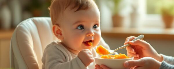 purées de légumes pour bébé